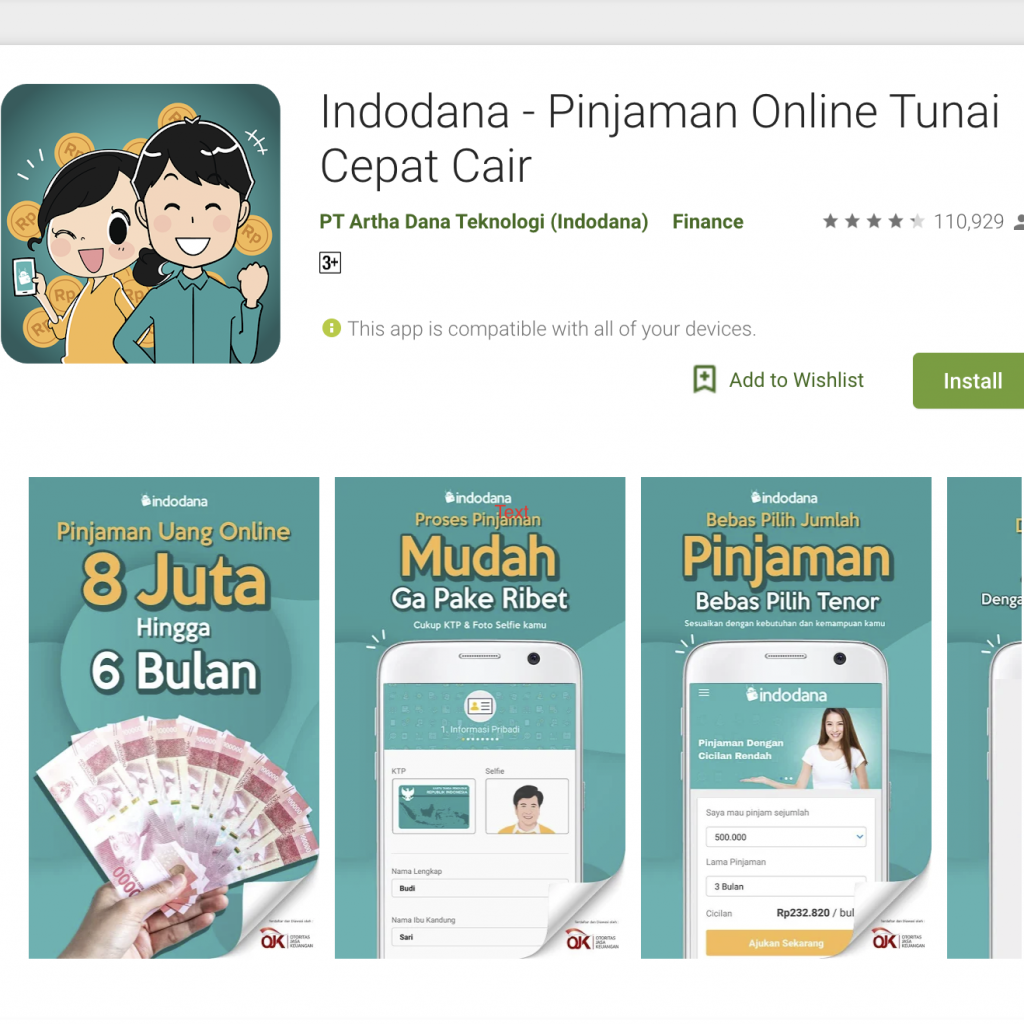 Pinjaman uang bayar bulanan