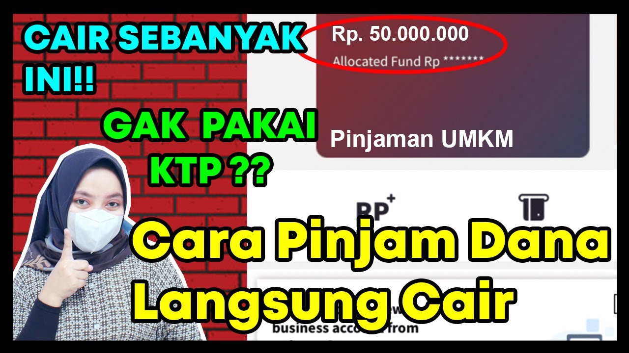 Pinjaman online langsung cair ktp